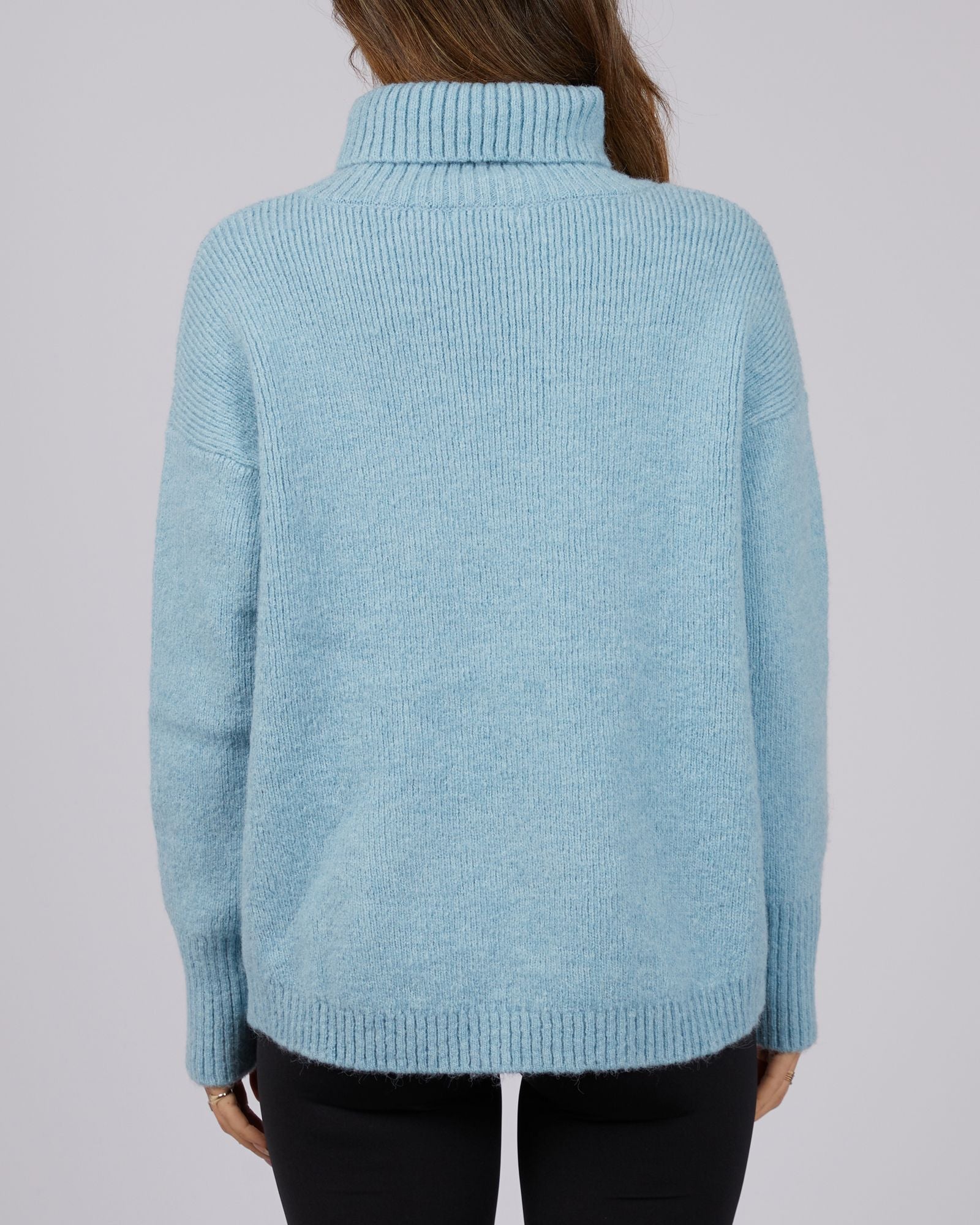 Jorge Emmy Roll Neck Sweater [COLOUR:Blue SIZE:6]