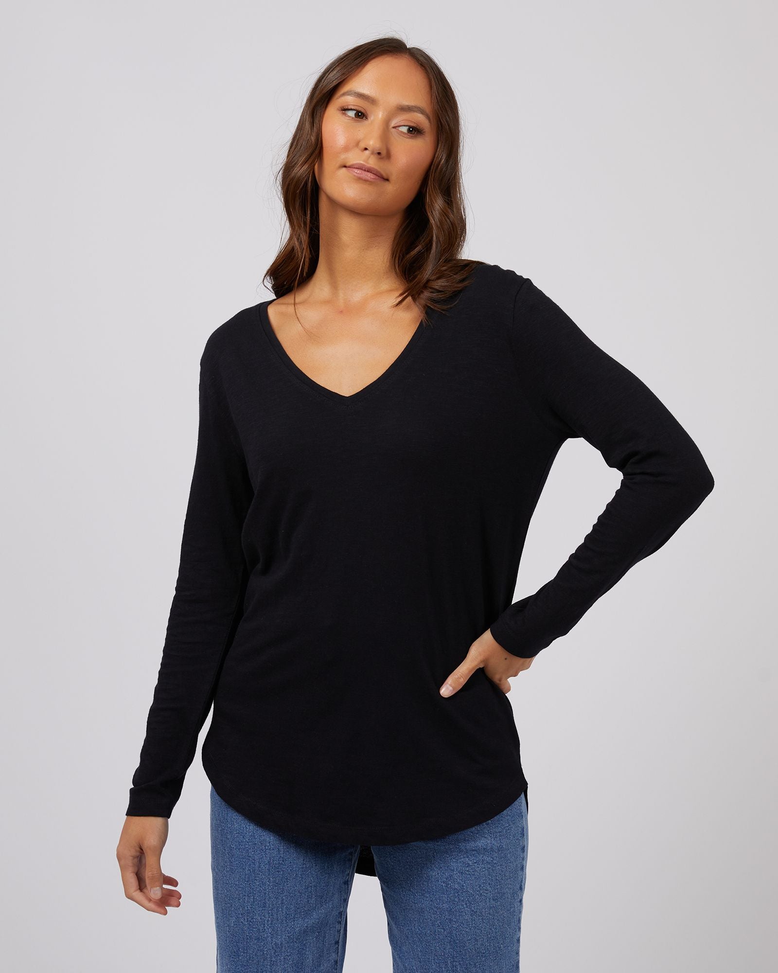 Silent Theory Marvellous Long Sleeve [COLOUR:Black SIZE:6]