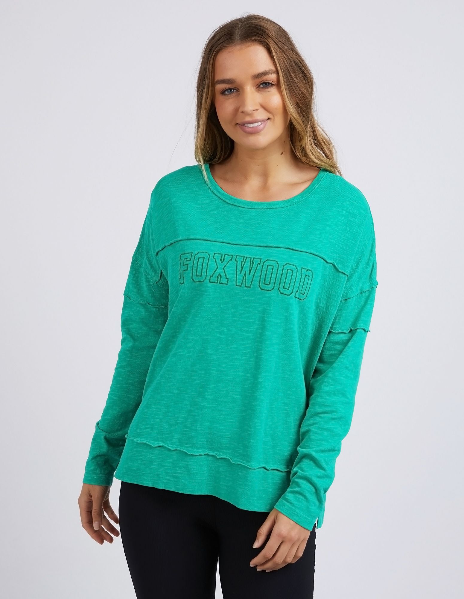 Foxwood Throw On Tee | Long Sleeve T-Shirt | Women's Tops | Little Extras Lifestyle | Forbes Women's Clothing Boutique