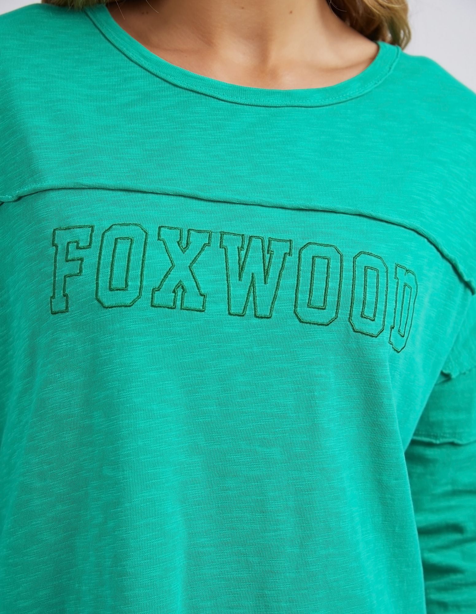 Foxwood Throw On Tee [COLOUR:Green SIZE:8]