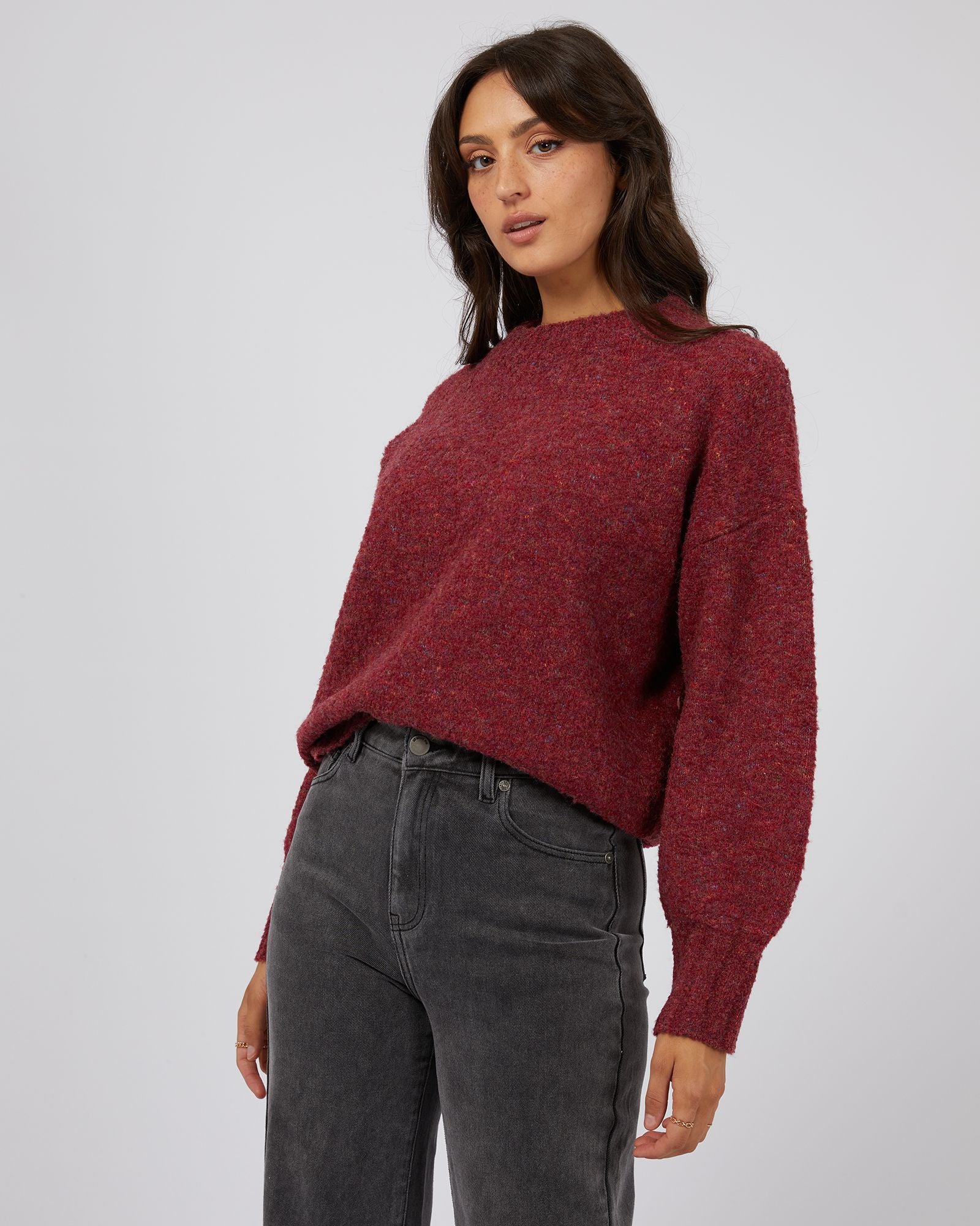 All About Eve Molly Knit Crew [COLOUR:Multi SIZE:6]