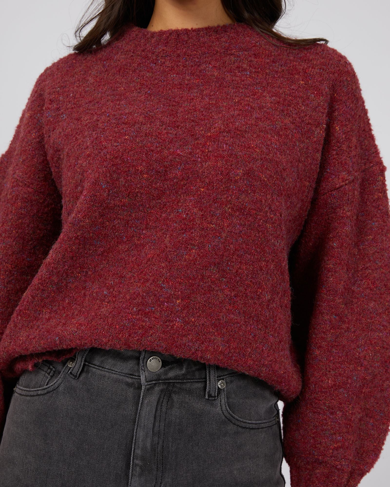 All About Eve Molly Knit Crew [COLOUR:Multi SIZE:6]