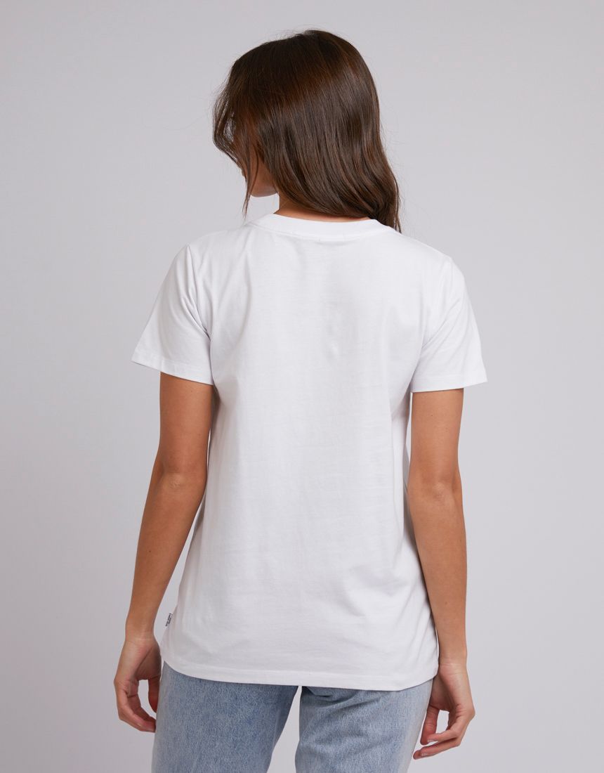 Silent Theory Layering Tee [COLOUR:White SIZE:6]