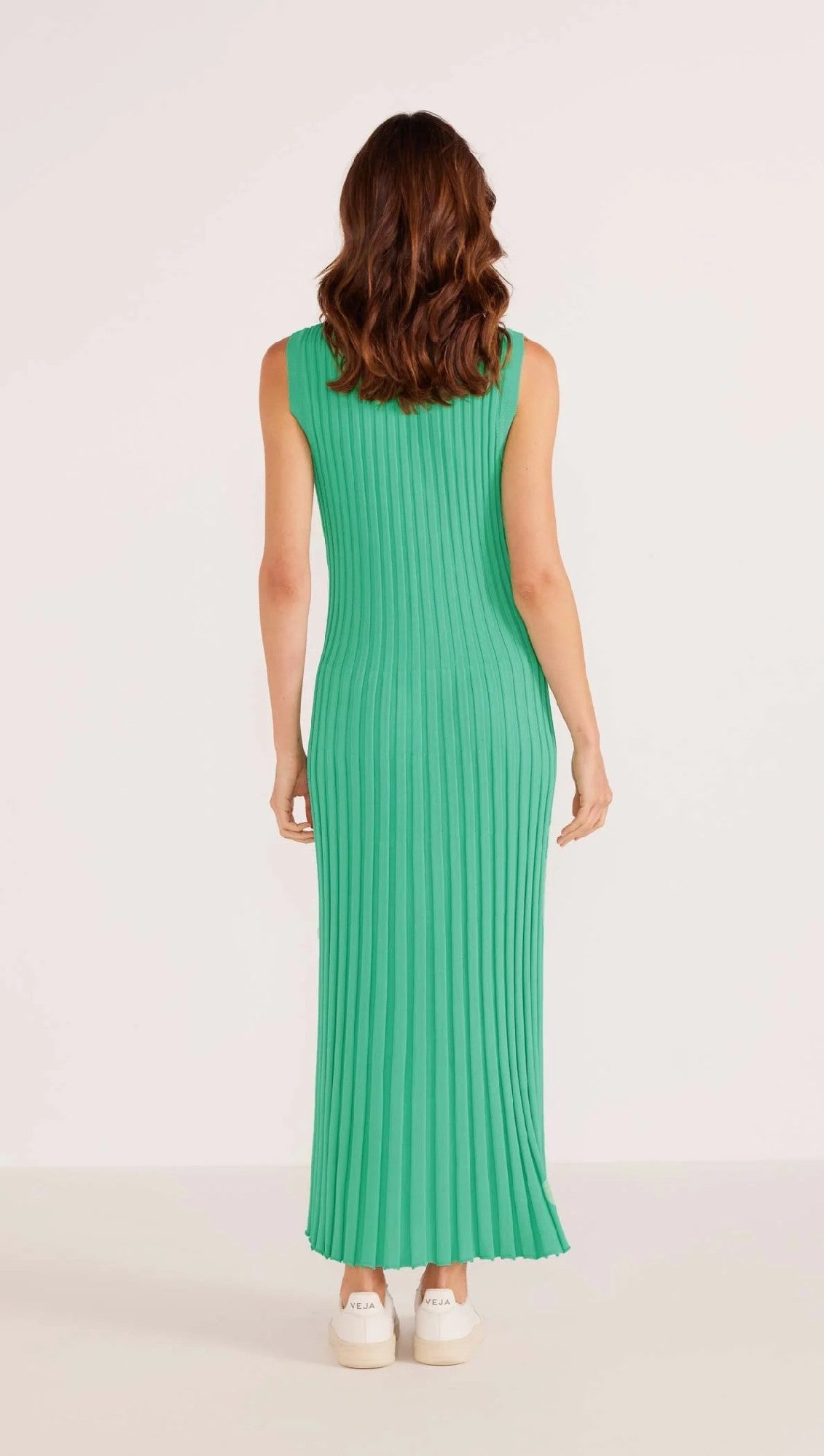 MinkPink Lori Rib Knit Midi Dress [COLOUR:Spearmint   SIZE:XS]