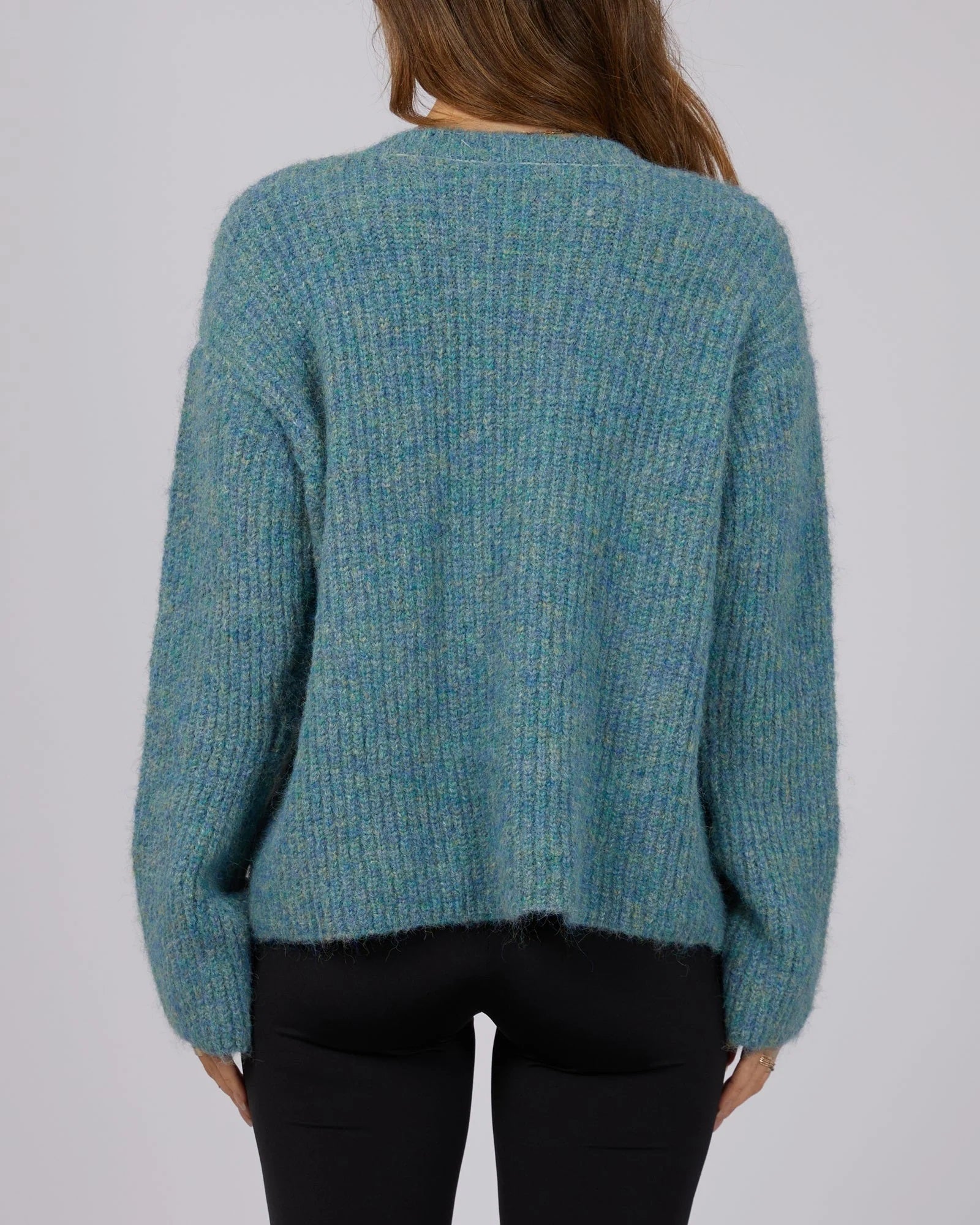 Jorge Briana Sweater [COLOUR:Green marle SIZE:8]