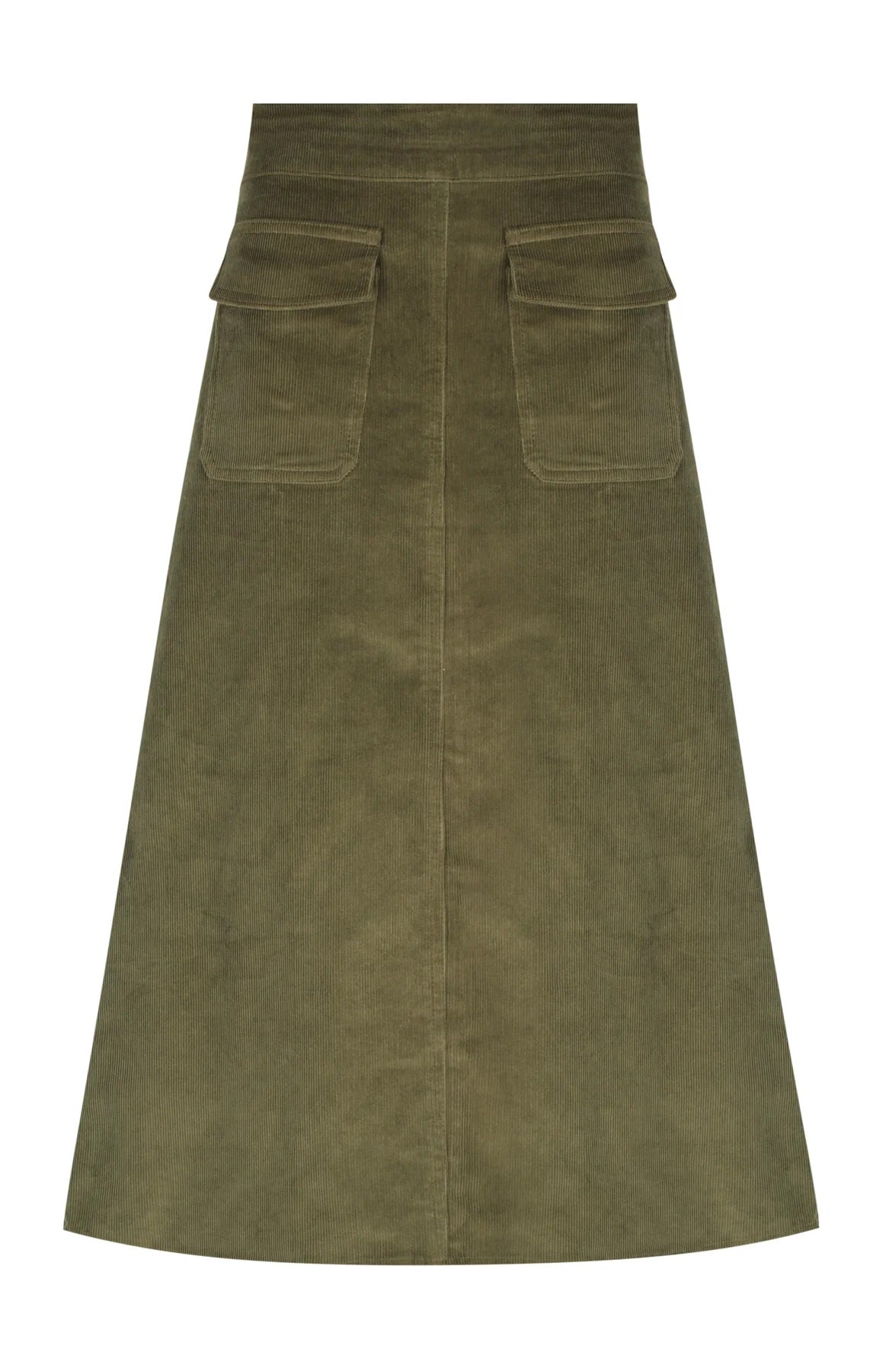 Cartel & Willow Astrid Skirt [COLOUR:Thyme green SIZE:XS]