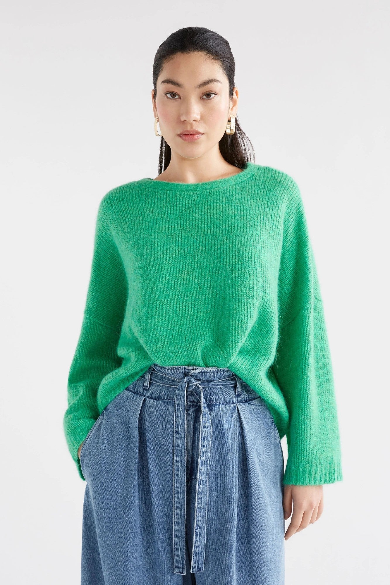 Elk Agna Sweater [COLOUR:Electric Green SIZE:S/m]