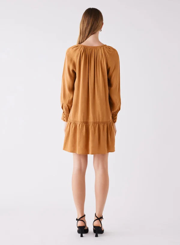 Esmaee Compass Dress [COLOUR:Mustard SIZE:XS]