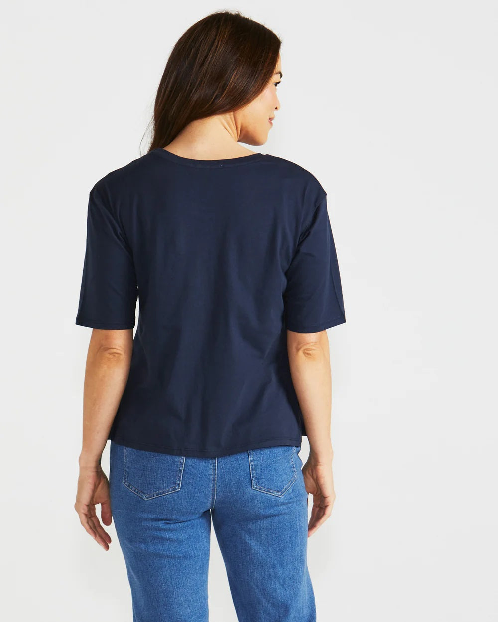 Betty Basics Naomi Tee [COLOUR:Navy SIZE:8]