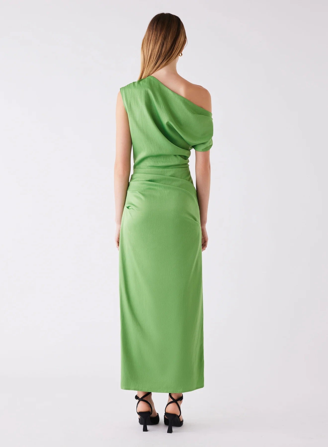 Esmaee Dustin Dress [COLOUR:kiwi green SIZE:XS]