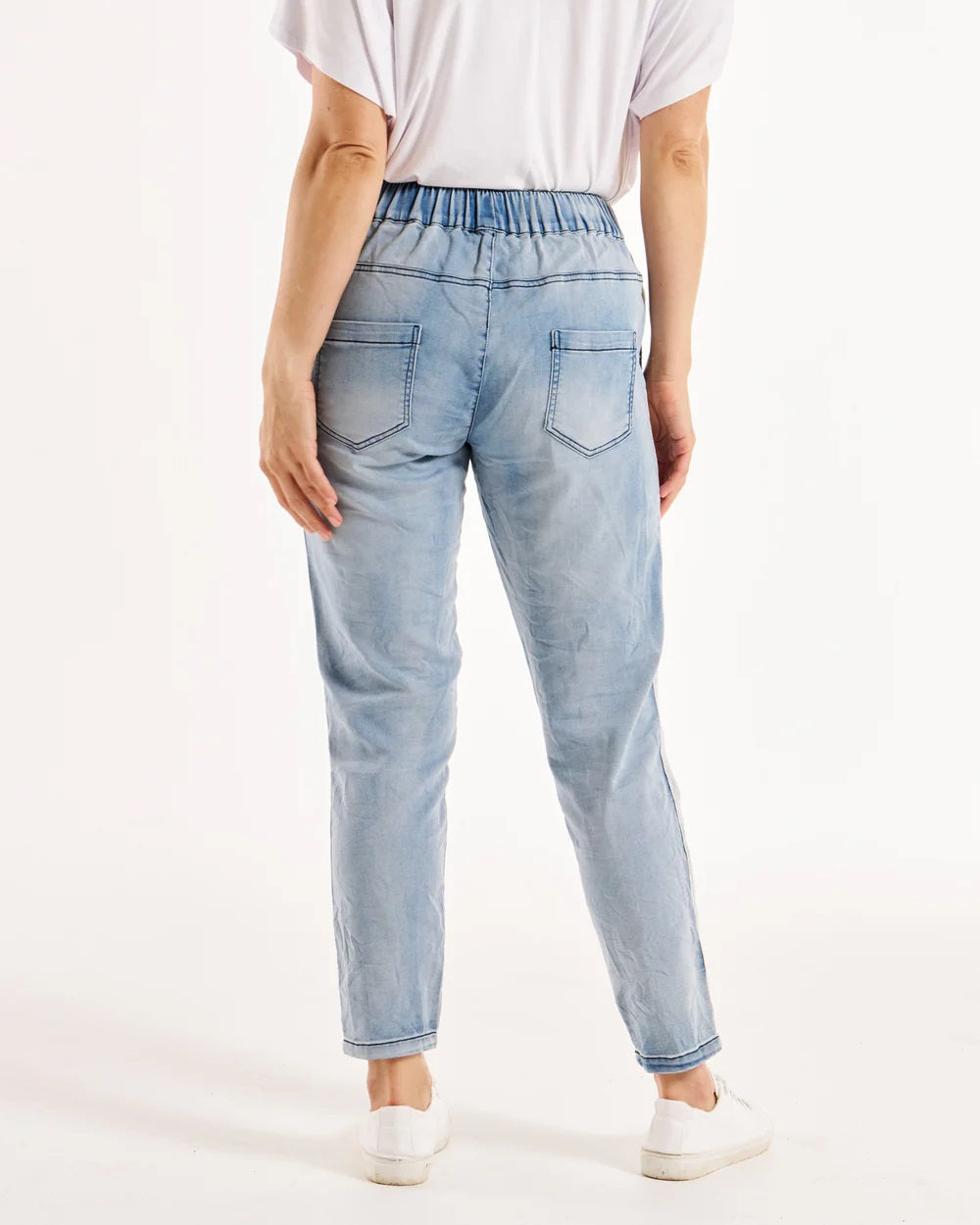 Betty Basics Brooks Jean [COLOUR:Washed Blue  SIZE:8]