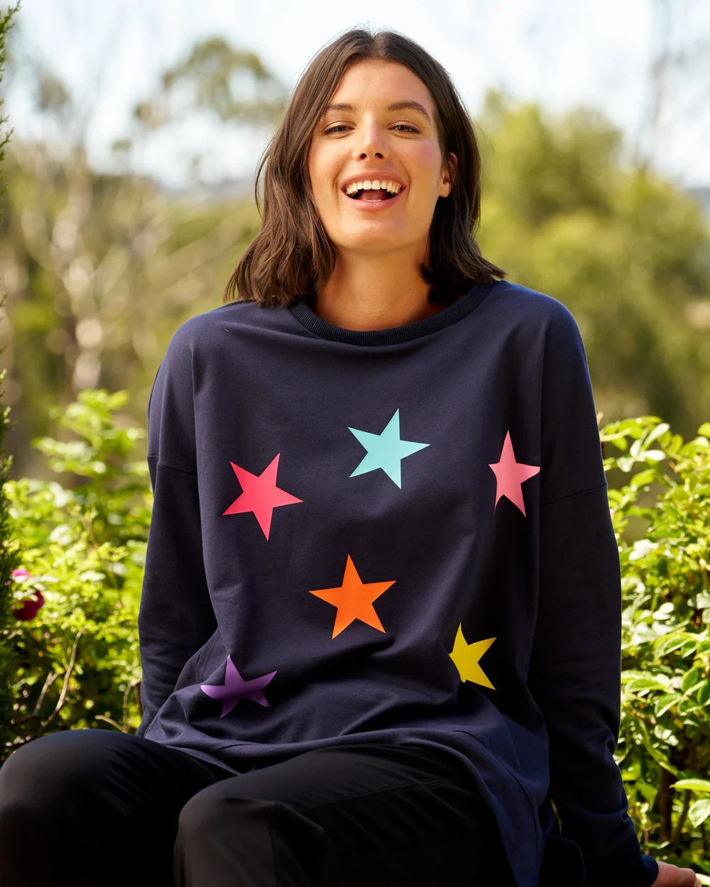 Betty Basics Sienna Star Jumper [COLOUR:Star Print SIZE:8]