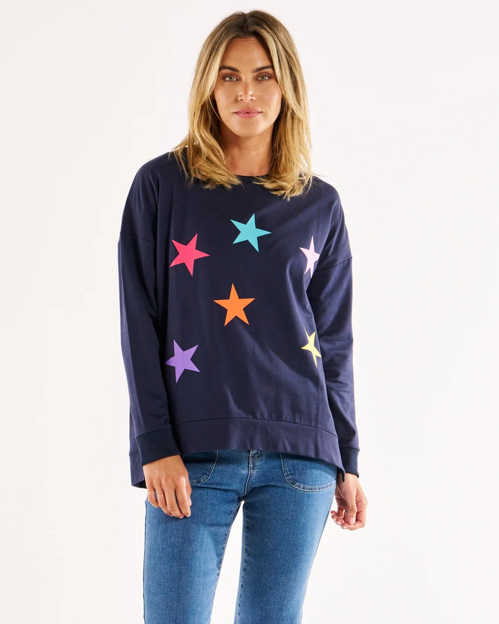 Betty Basics Sienna Star Jumper [COLOUR:Star Print SIZE:8]