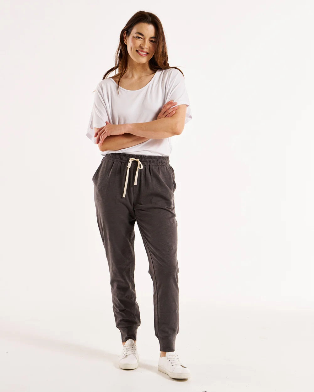 Betty Basics Bondi Jogger [COLOUR:Husky Grey SIZE:8]