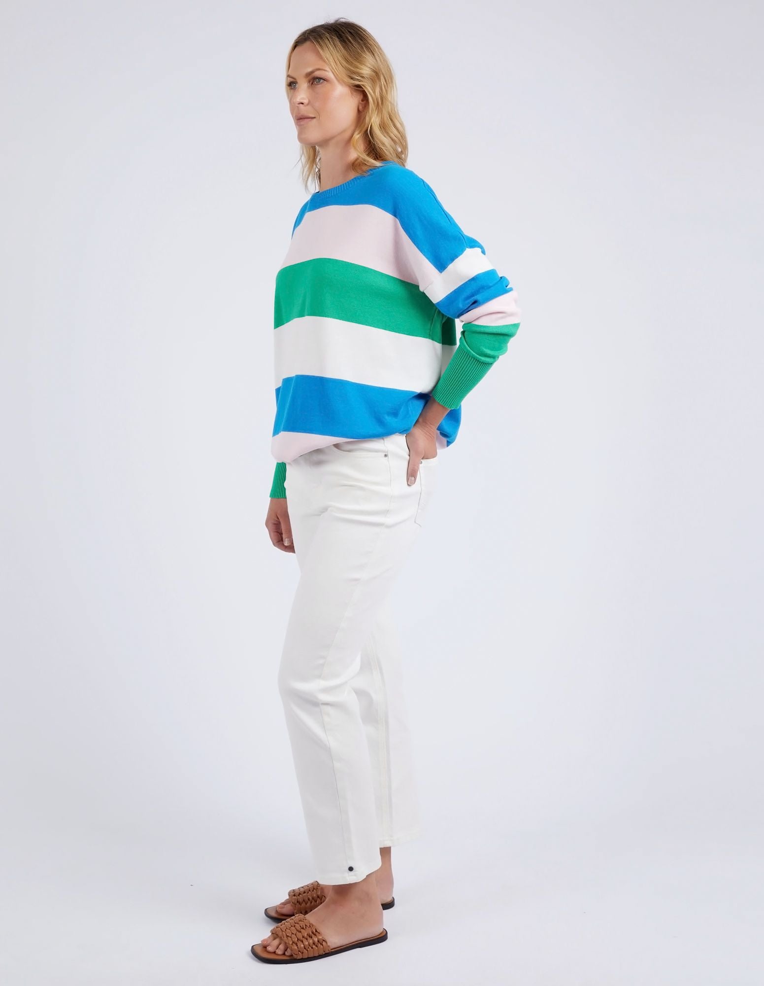 Elm Sofia Stripe Knit [COLOUR:Multi SIZE:8]