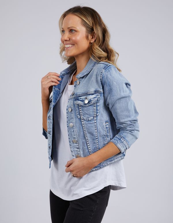 Foxwood Georgia Denim Jacket [COLOUR:Light blue SIZE:8]