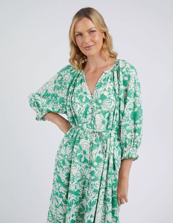 Elm Florentina Dress [COLOUR:Green SIZE:10]