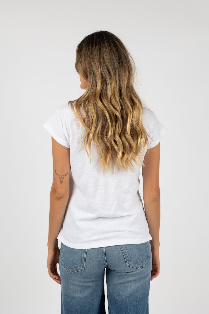 Humidity Must Have V-Neck [COLOUR:White SIZE:XS]