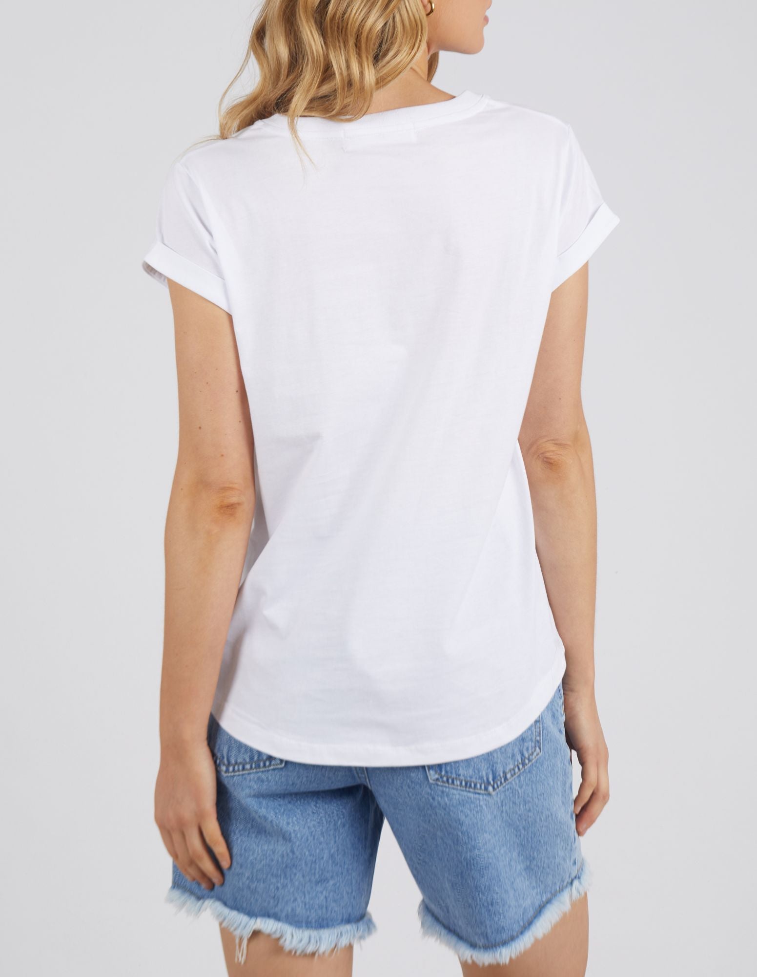 Foxwood Manly Vee Tee [COLOUR:White SIZE:8]