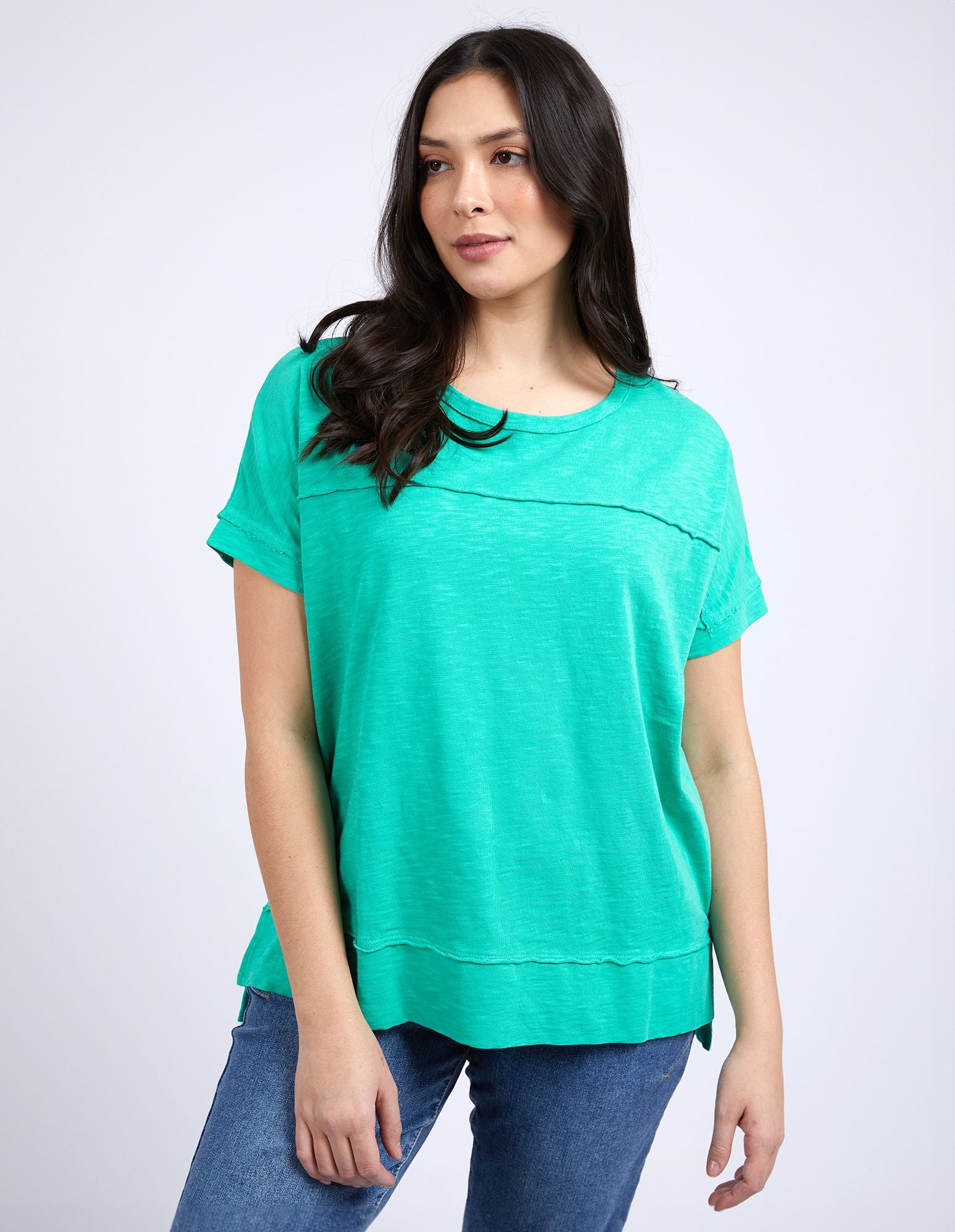 Foxwood Allison Tee [COLOUR:Bright green SIZE:6]