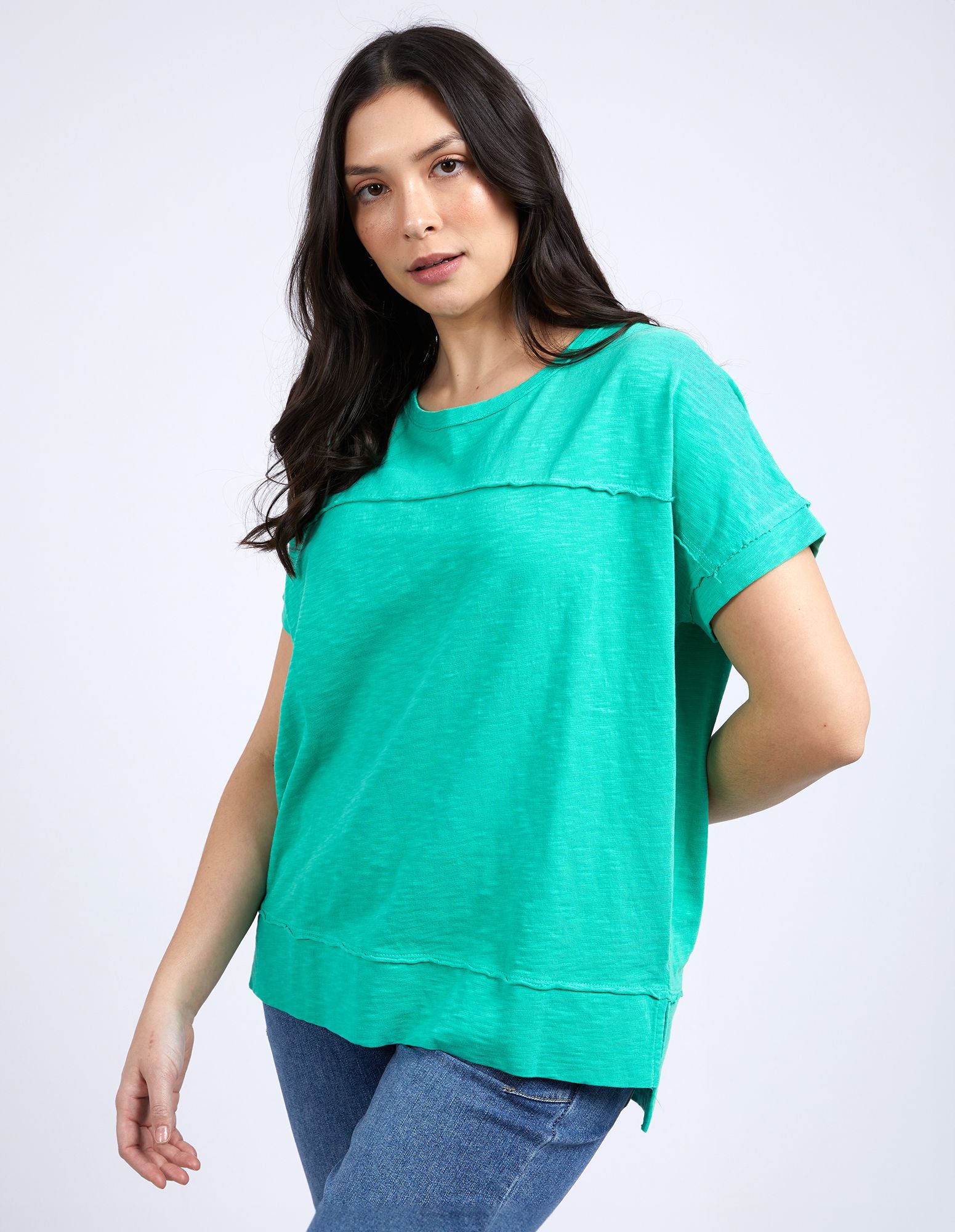 Foxwood Allison Tee [COLOUR:Bright green SIZE:6]