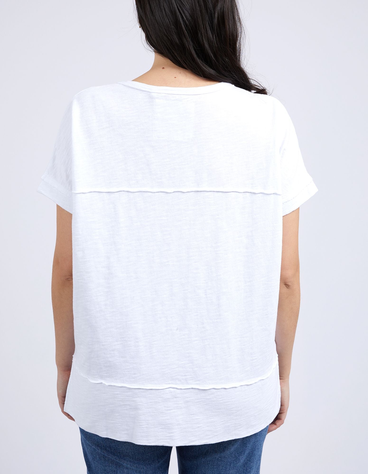 Foxwood Allison Tee [COLOUR:White SIZE:6]