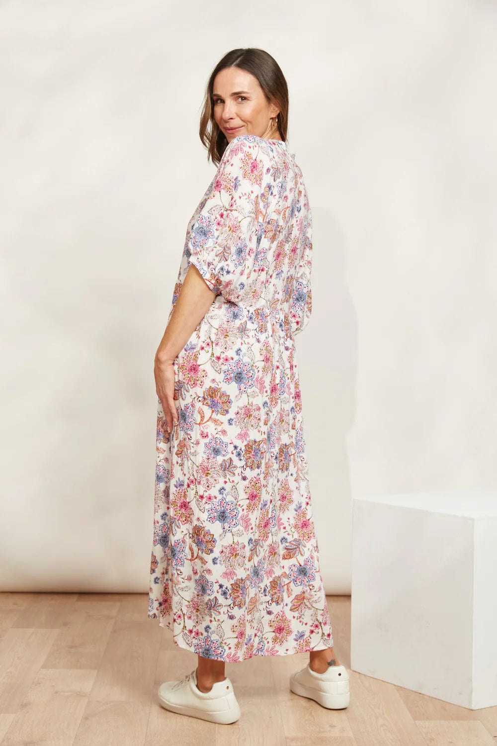 Eb & Ive Seraphic Tie Dress [COLOUR:Paisley SIZE:L]