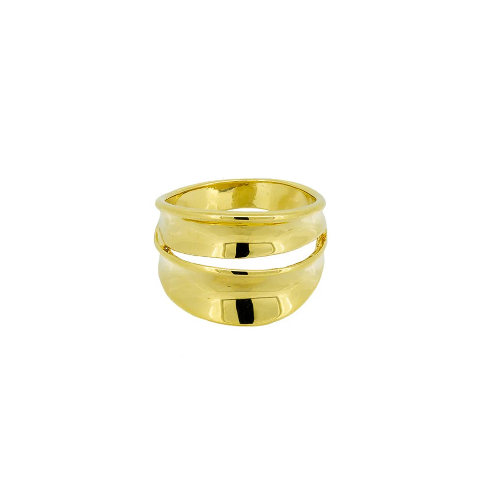 Jolie & Deen Rumer Ring [COLOUR:Yellow Gold]