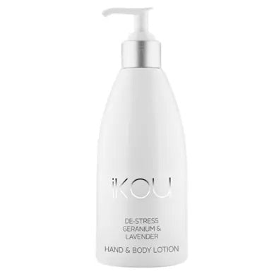 iKOU De Stress Organic Hand & Body Lotion 500ml [SCENT:De-stress]