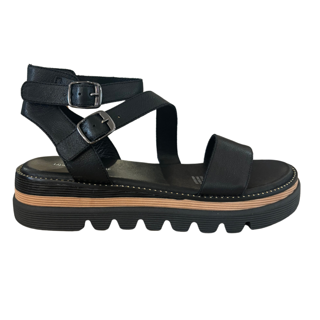 Django & Juliette Selima Sandal [COLOUR:Black SIZE:36]