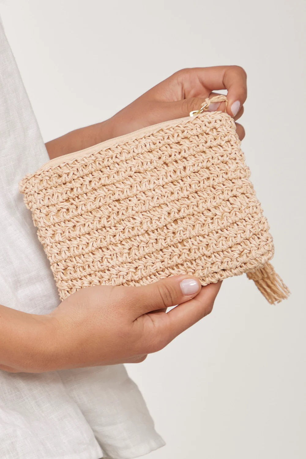 Eb & Ive Palme Pouch - Tan