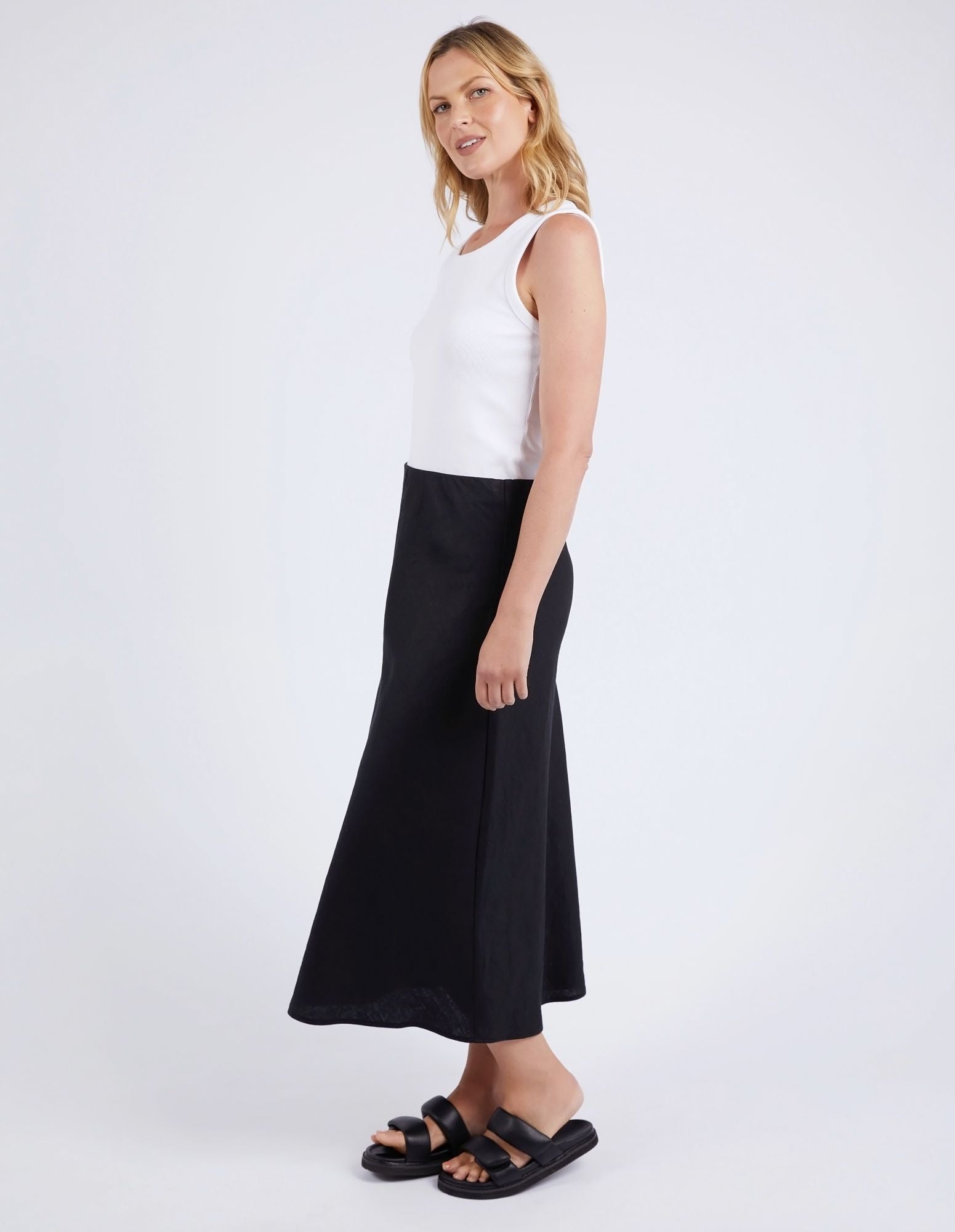 Elm Eleni Skirt [COLOUR:Black SIZE:8]