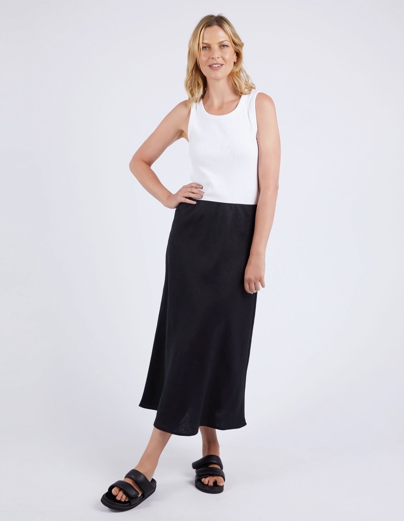 Elm Eleni Skirt [COLOUR:Black SIZE:8]