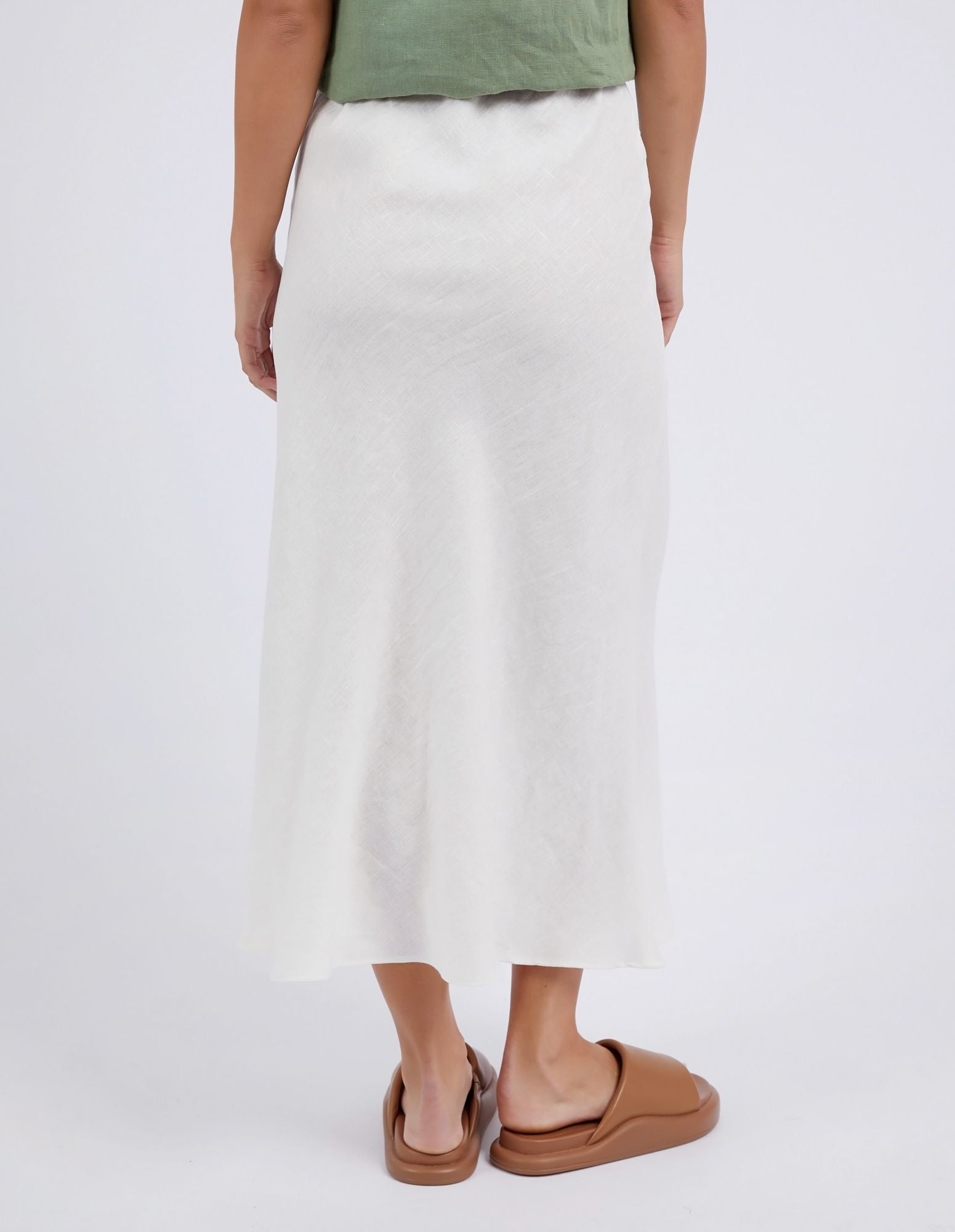 Foxwood Lyon Slip Skirt [COLOUR:Vintage white  SIZE:8]