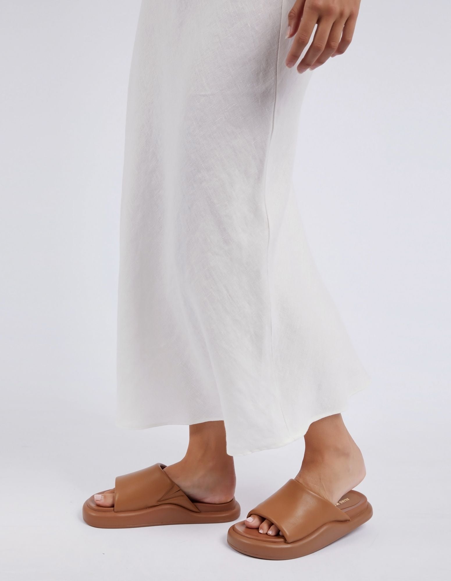 Foxwood Lyon Slip Skirt [COLOUR:Vintage white  SIZE:8]