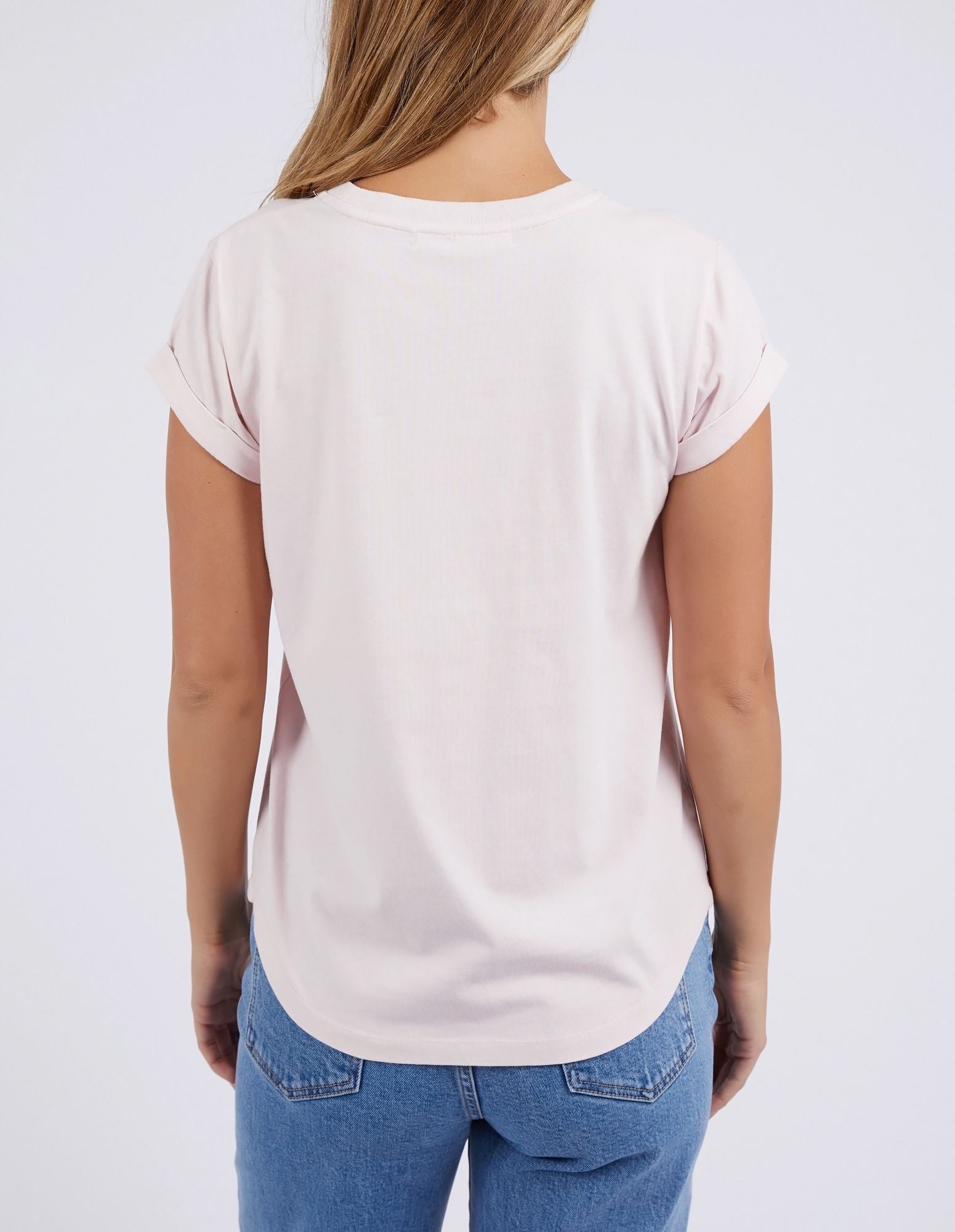 Foxwood Effortless Tee [COLOUR:Barely Pink SIZE:10]