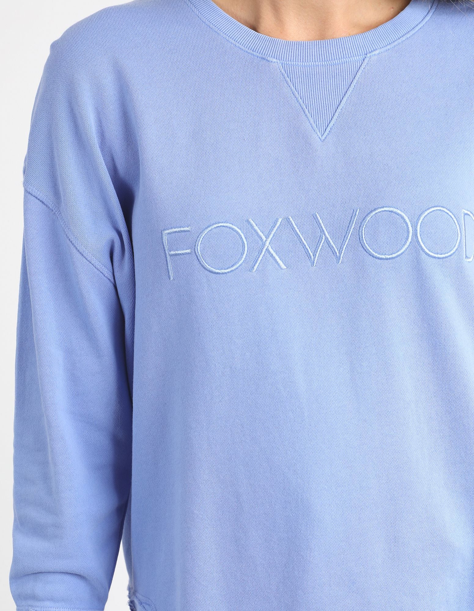 Foxwood Simplified Crew [COLOUR:Neon Blue SIZE:8]