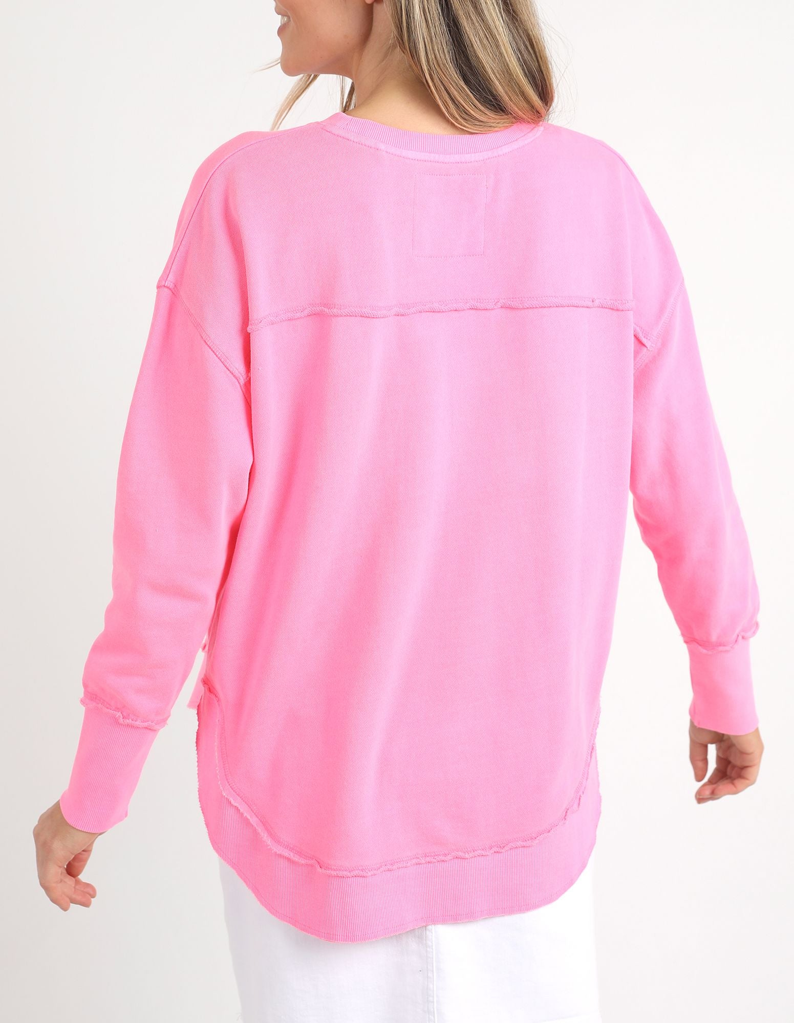 Foxwood Simplified Crew [COLOUR:Neon Rose SIZE:8]