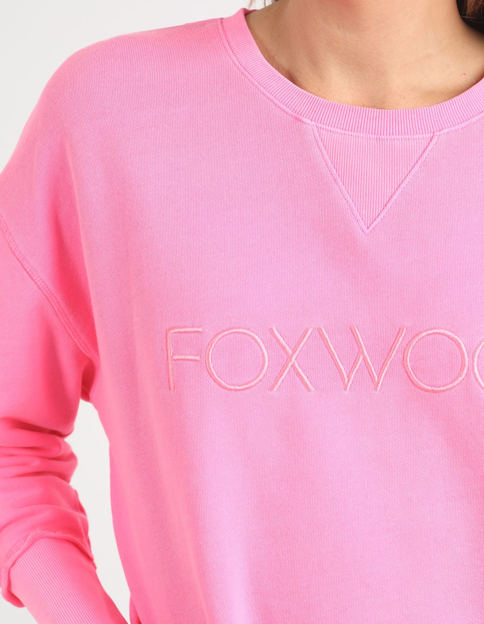 Foxwood Simplified Crew [COLOUR:Neon Rose SIZE:8]