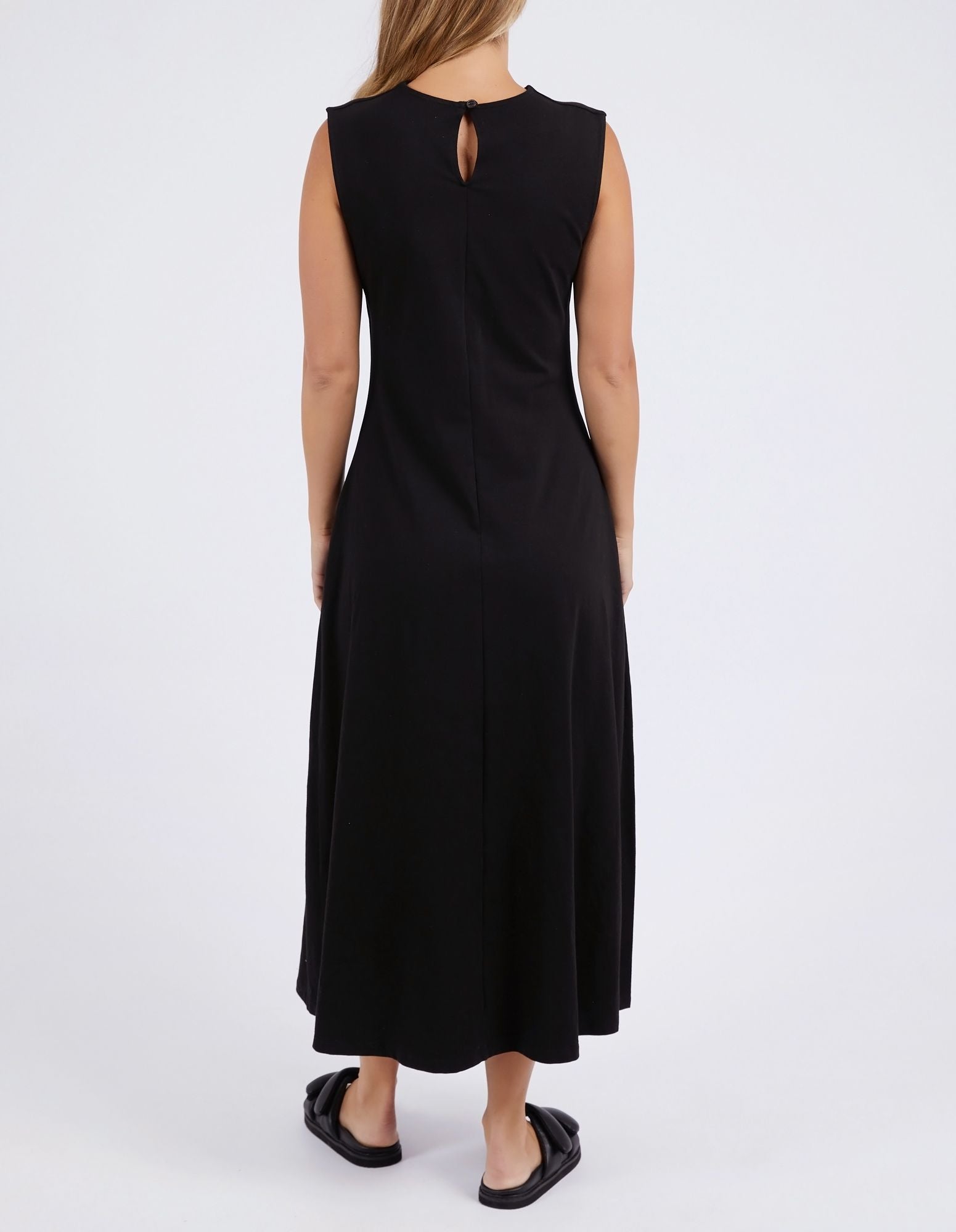 Foxwood Alahria Dress | Women's Cotton Black Dress | Little Extras Lifestyle | Forbes Women's Clothing Store