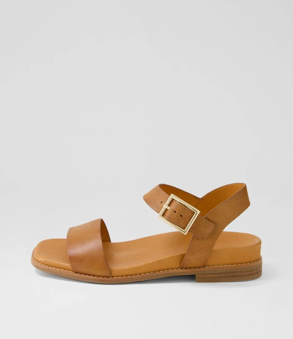 Django & Juliette Elissay Sandal [COLOUR:Tan SIZE:36]