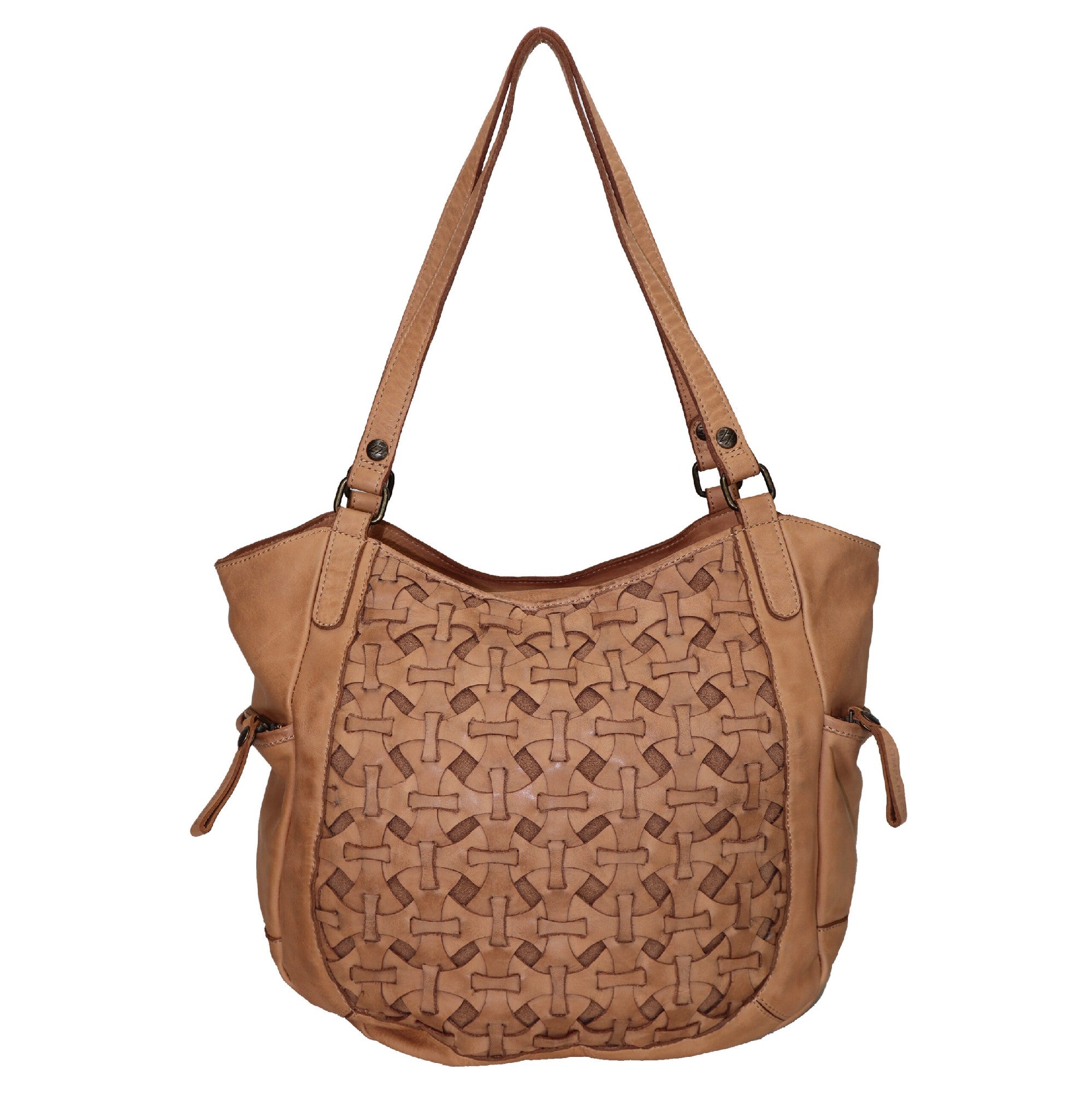 Kompanero Ashton Handbag [COLOUR:Taupe]