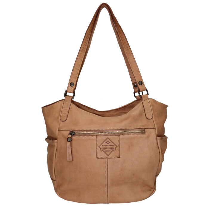 Kompanero Ashton Handbag [COLOUR:Taupe]