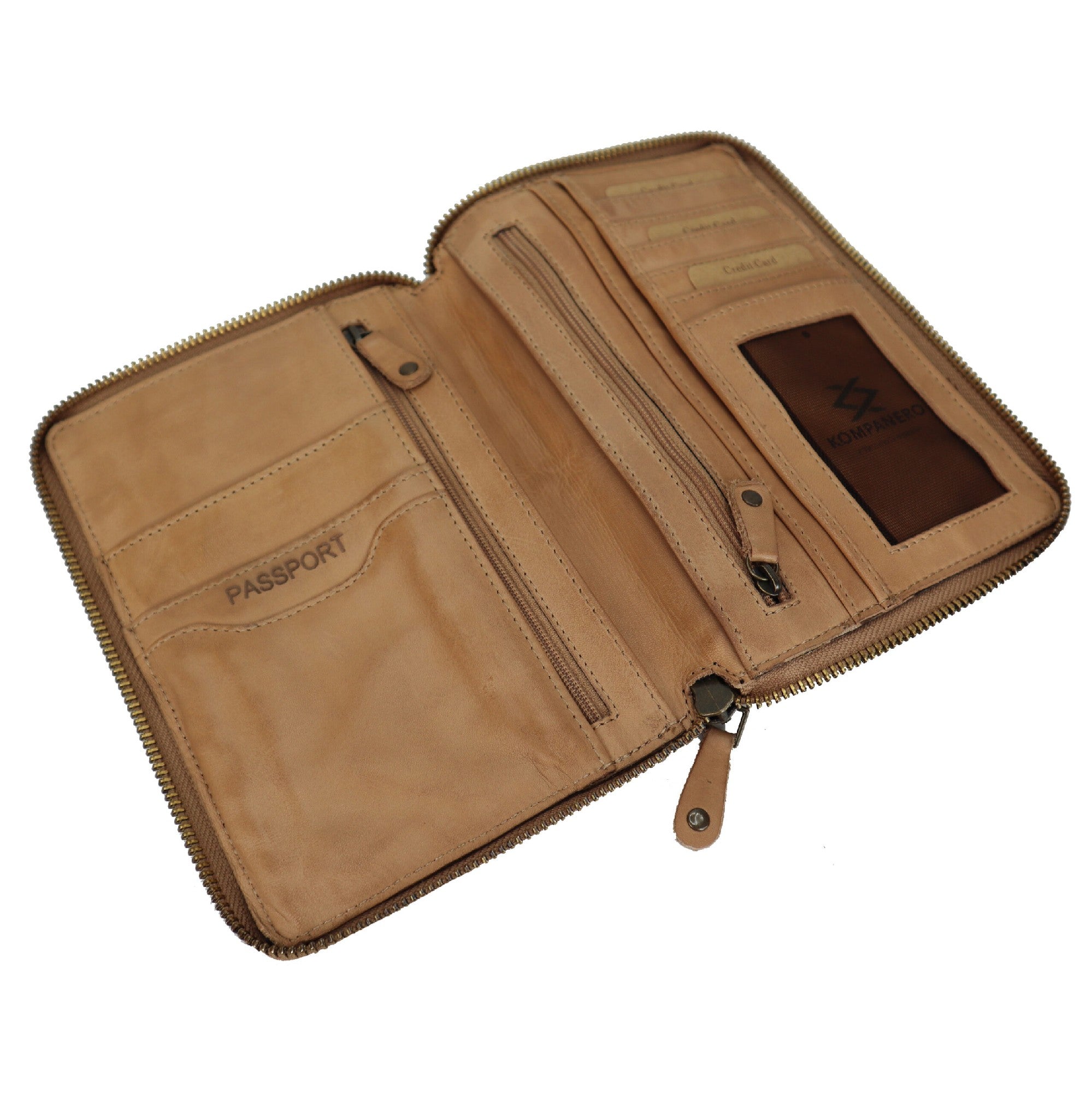 Kompanero Hazen Wallet [COLOUR:Taupe]