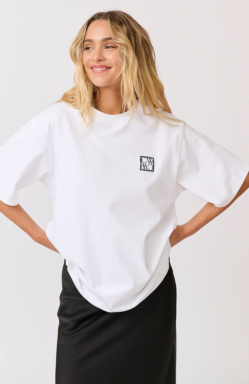 Cartel & Willow Sadie Tee [COLOUR:White SIZE:XS]