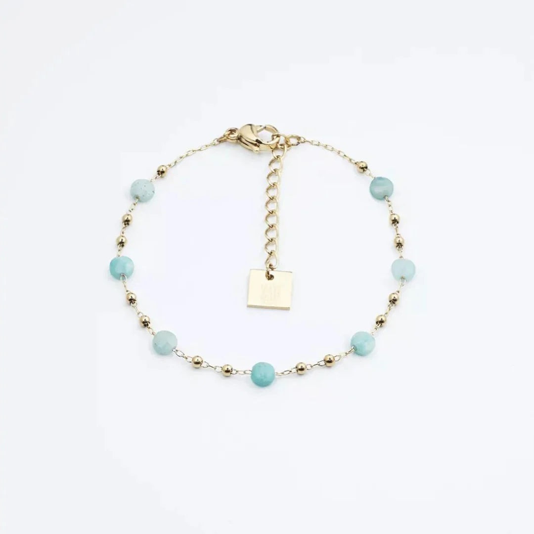 Zag Bijoux Zoe Bracelet [COLOUR:Gold/Aqua]