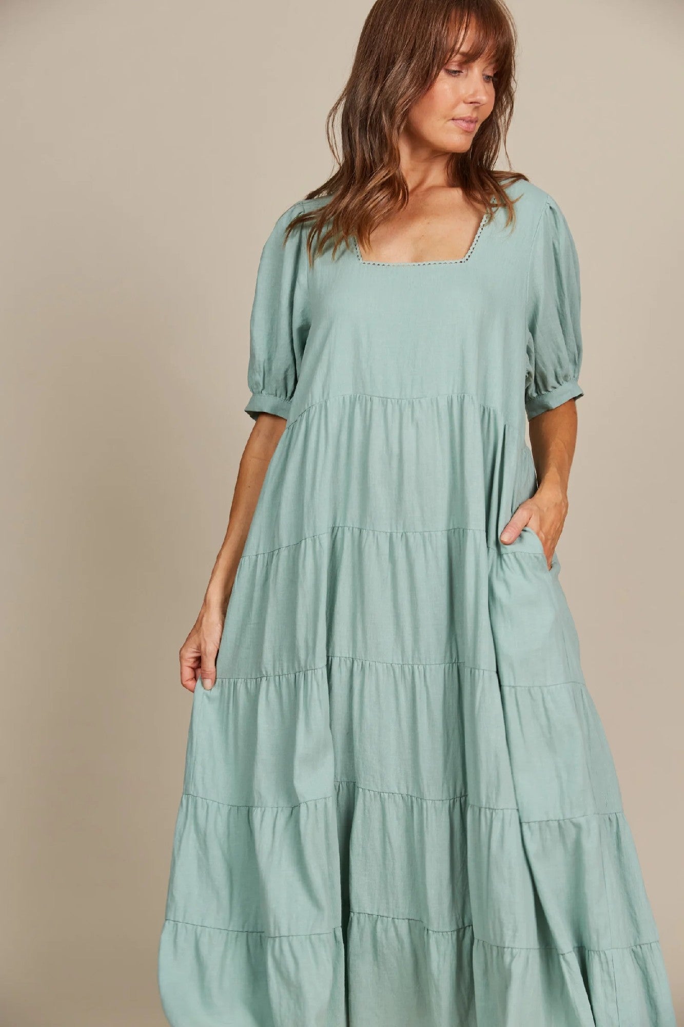 Isle Of Mine Amelie Maxi [COLOUR:Seafoam SIZE:XS]