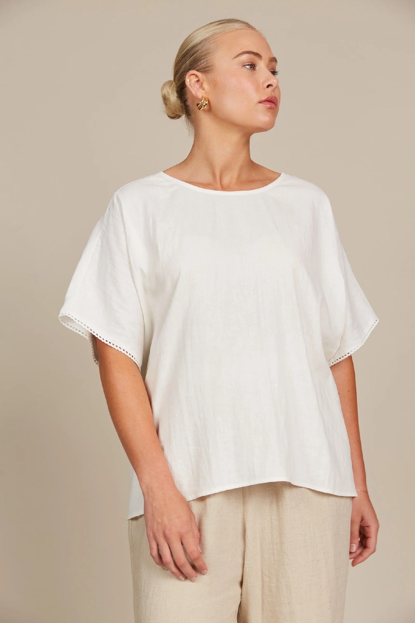 Isle Of Mine Amelie Relaxed Top [COLOUR:Lotus SIZE:One size]