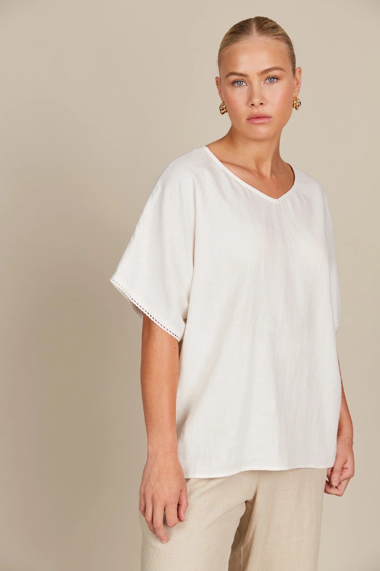 Isle Of Mine Amelie Relaxed Top [COLOUR:Lotus SIZE:One size]