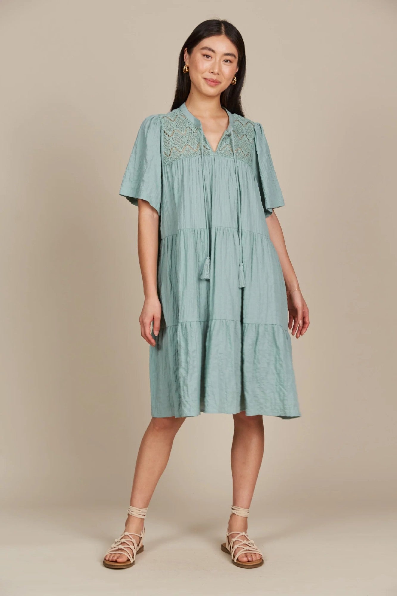 Isle Of Mine Fleur Dress [COLOUR:Seafoam SIZE:XS]